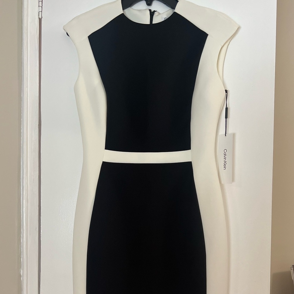 Calvin Klein Monochrome Dress